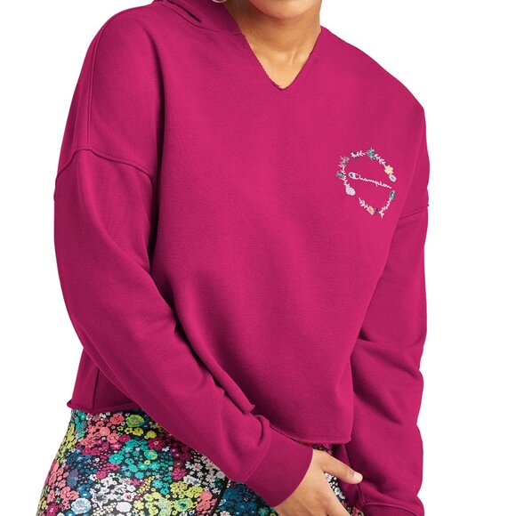 Champion Tops - NWT Champion Purple French CampusHoodie Sweatshirt Women’s Large